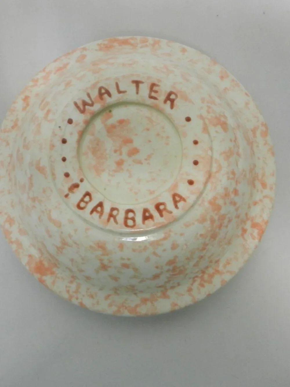 Barbara Walter & Safe Haven Studio Art Pottery Nautical Starfish 2 bowls mug